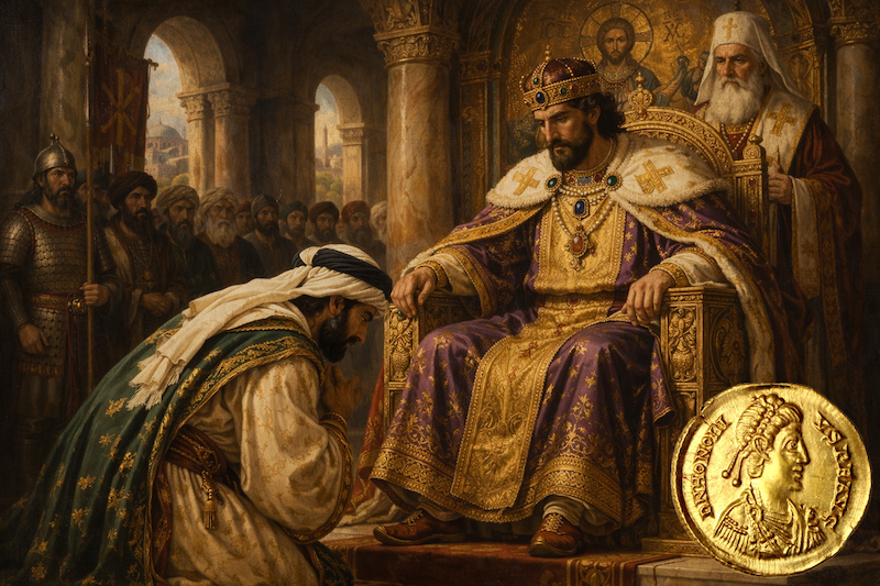 Příběh Byzantské říše Mince, císaři a dějiny, které přežily Řím